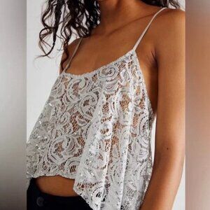 #27 NWOT Free People Best Idea Cami in Blue Dawn